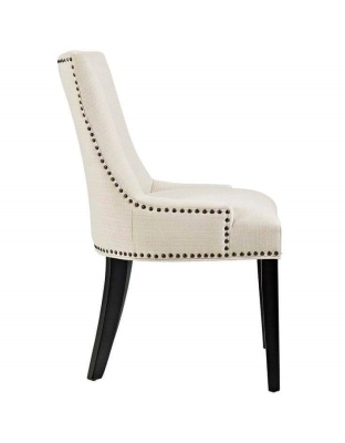 Nailhead Trim Upholstered Dining Chair