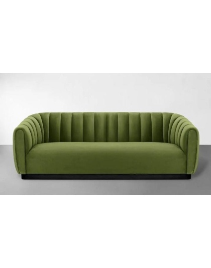 Green Velvet Luxe Sofa